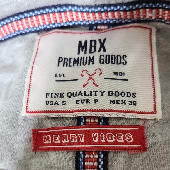 MBX Burgundy Women's Christmas Winter Hoodie with Snowman Design -Size Small - Picture 11 of 13